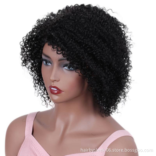 Rebecca Wholesale Kinky Curly Hair Short Bob Wigs Kinky Curly Human Hair Brazilian Jerry Curl Wigs For Black Women Human Hair